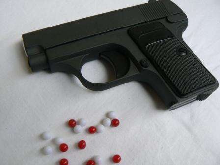 G1 6mm bb pellet metal airsoft gun with included pellets