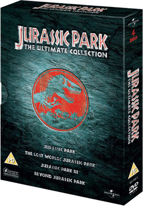 Jurassic Park: The Ultimate Collection 4 DVD Boxset