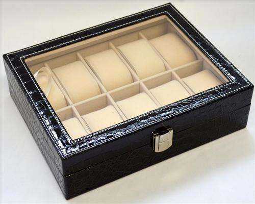 10 Slot Watch Display Case