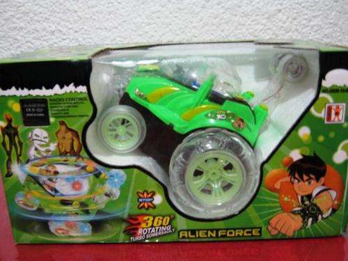 BEN 10 RADIO CONTROL CAR  360* ROTATING TURBO SOMERSAULT