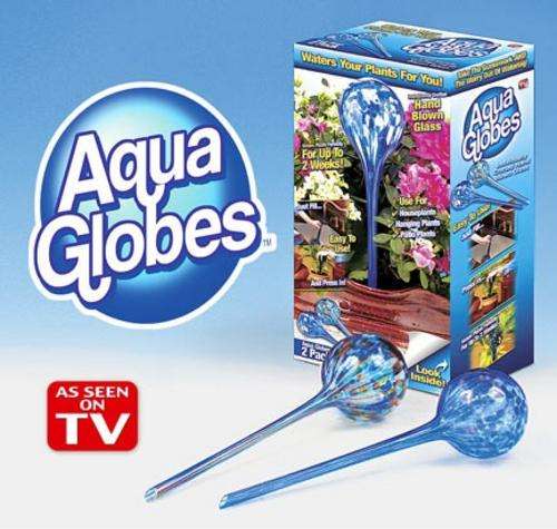 AQUA GLOBES GO ON HOLIDAY AND NEVER HAVE TO ASK ANY1 TO WATER YOUR PLANTS AGAIN!!!