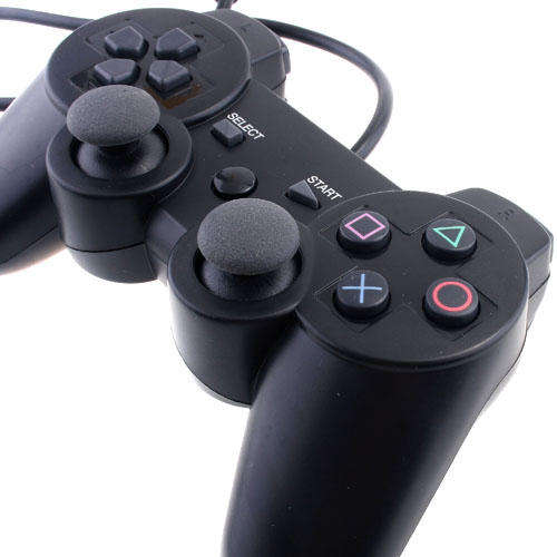 WIRED DUALSHOCK PS3 CONTROLLER