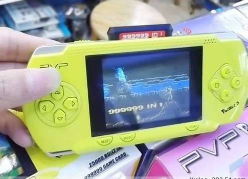 PVP POCKET LIGHT ----- HANDHELD GAMING 999999 GAMES