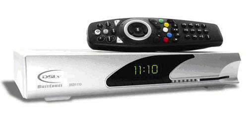 DSD 1110 (+2) DSTV Single View Decoder (Silver)