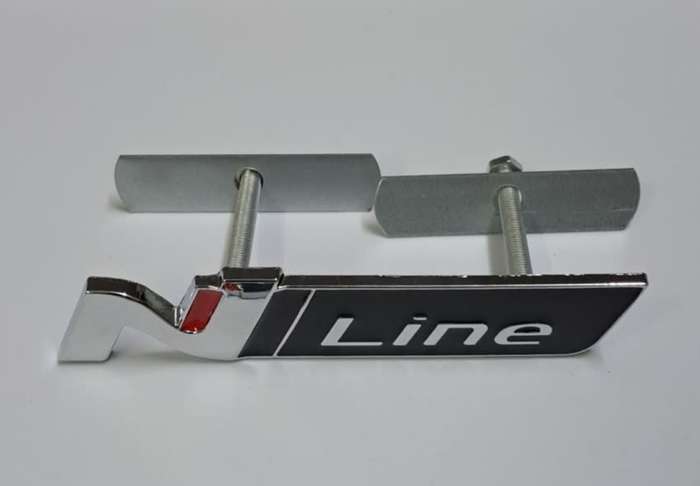 Hyundai N Line Grill Badge