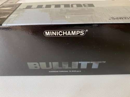 Ford Mustang `Bullit` - Steve McQueen (Minichamps Ltd Edition 1:43 new)