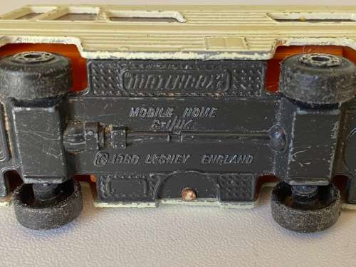 Mobile Home (Rare 1980 Matchbox Lesney 1:114 - Made in England)