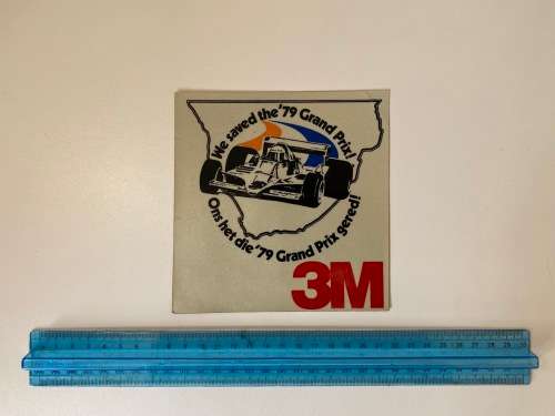 Classic 1979 South African Formula 1 Grand Prix Sticker