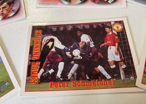 Manchester United Cards 1997/98 (9x Futera trading cards)