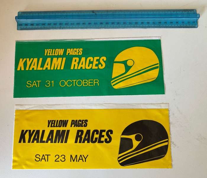 Classic Kyalami Race Days (x2 Stickers)