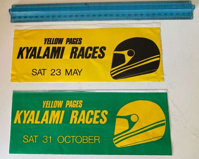 Classic Kyalami Race Days (x2 Stickers)