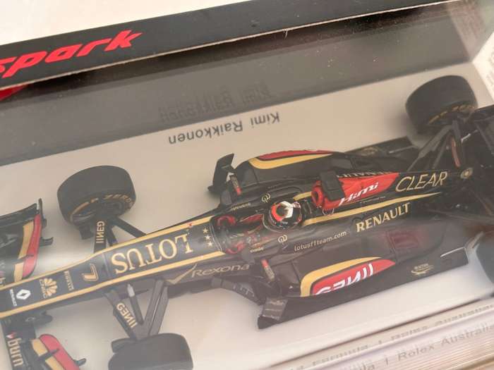 Kimi Raikkonen - 2013 Lotus Renault F1 `Australian GP Winner` (Spark rare 1:43)