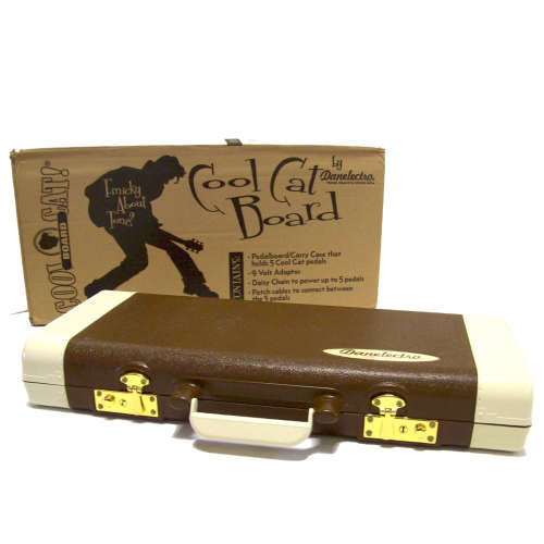 DANELECTRO / COOL CAT PEDAL PACK / 9 Guitar Effects Pedals + Case / OobaKool
