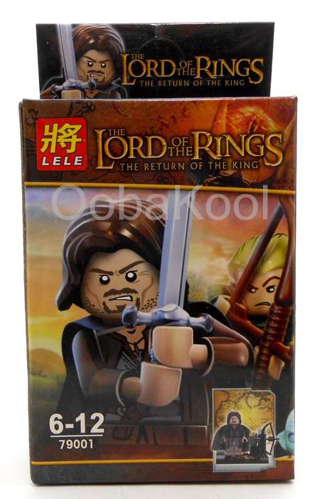 LORD OF THE RINGS / 8 FIGURE SET / OobaKool Minifigure