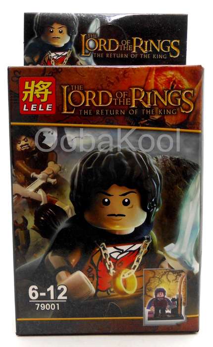 LORD OF THE RINGS / 8 FIGURE SET / OobaKool Minifigure