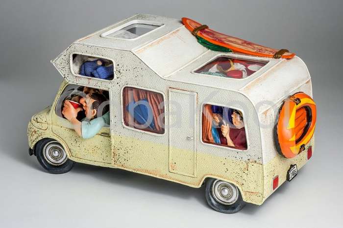 GUILLERMO FORCHINO COMIC ART / THE CAMPER / NEW RELEASE / OobaKool Official Forchino Dealer