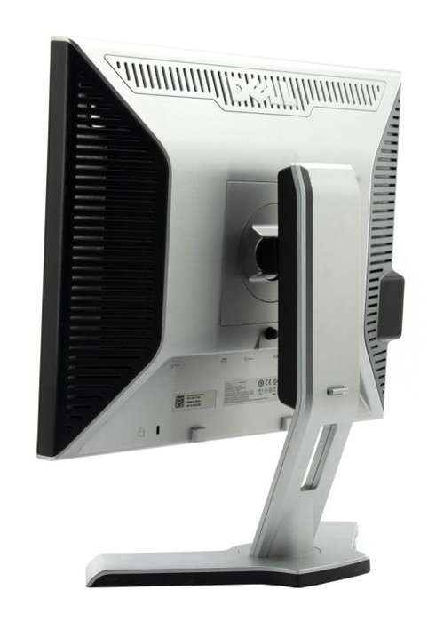 3 x Dell 1908FPT UltraSharp Black 19" LCD Monitors Adjustable Height - Tilt, Height, Swivel