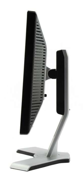 3 x Dell 1908FPT UltraSharp Black 19" LCD Monitors Adjustable Height - Tilt, Height, Swivel