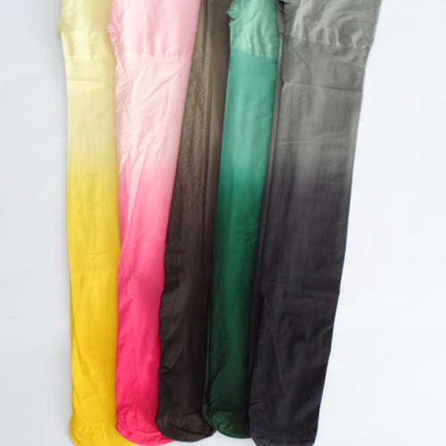 Yellow Ombre Stockings Pantyhose - One Size Fits Most