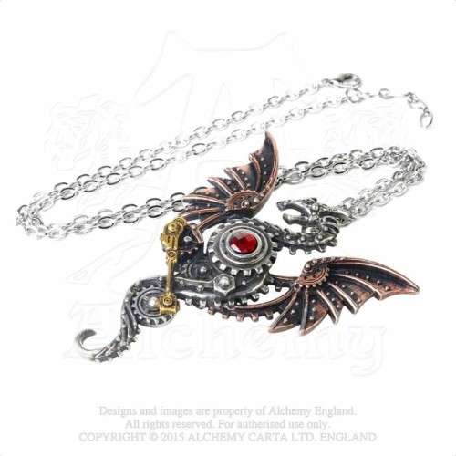 Last Chance! Alchemy Gothic P737 Blast Furnace Behemoth ~ Fine English Pewter pendant necklace