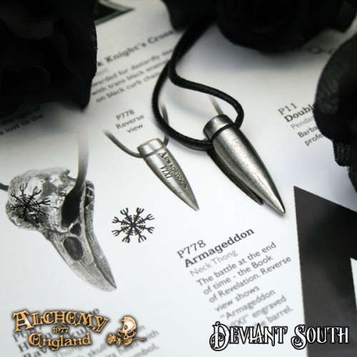 Alchemy Gothic P778 Armageddon Pendant Necklace