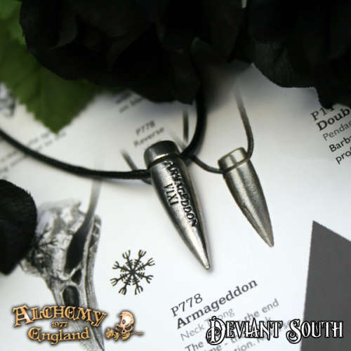 Alchemy Gothic P778 Armageddon Pendant Necklace