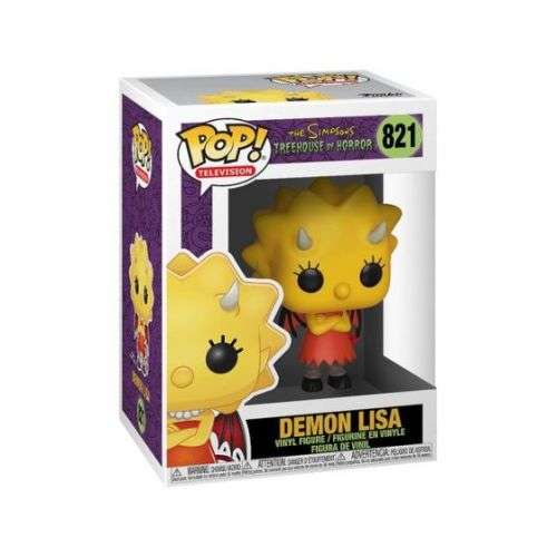 Funko Pop! Television: The Simpsons Treehouse of Horror - 821 Demon Lisa vinyl figure