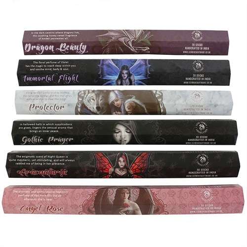 Elements Mystical Incense Stick Gift Pack by Anne Stokes (120 sticks)