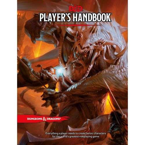 NEW - IN STOCK - Dungeons and Dragons RPG: Players Handbook (book only)