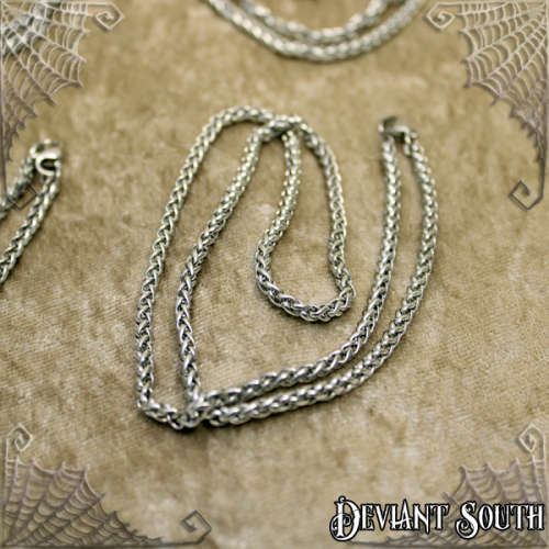 Chain - Stainless Steel - Silver 3mm 50cm