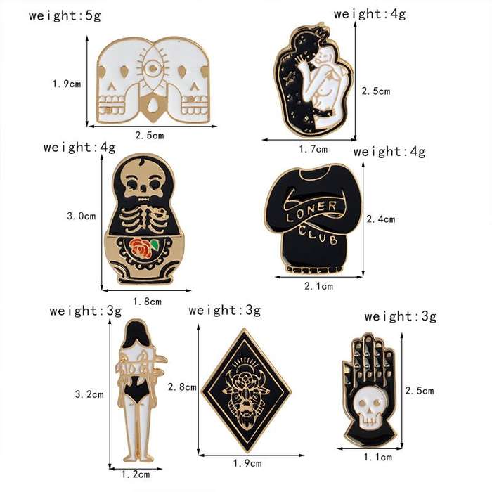 Pin Set - 7 Piece