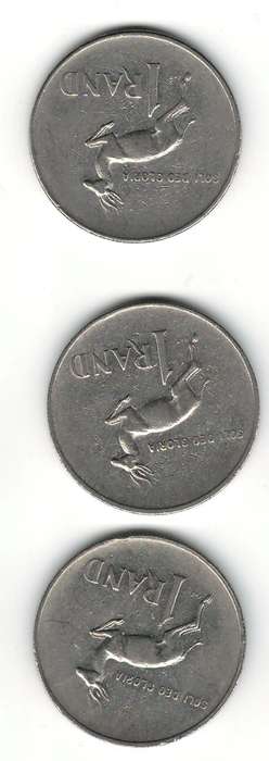 1977, 1978, 1979 1 Rand