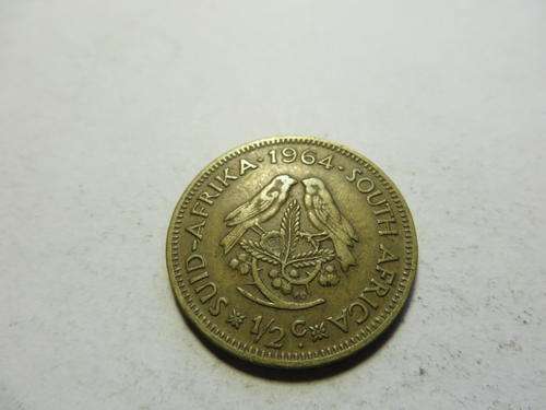REPUBLIC OF SOUTH AFRICA - 1/2 C 1964