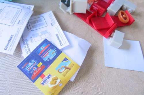 BUILD YOUR CHECKERS LITTLE SHOP - 25 SEALED PACKETS - 1 OPENED - AS PER SCAN