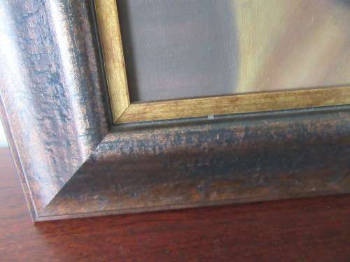 HANDS FULL OF HOPE FOR S.A.-UNUSUAL AND BEAUTIFUL OIL PAINTING BY ELLIM -
