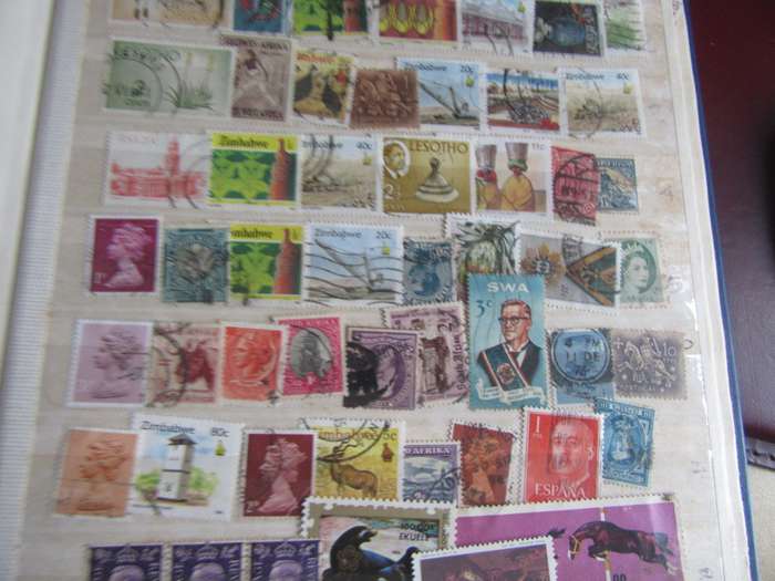 FOR THE BEGINNER OR SERIOUS SEARCHER - OLD STOCK BOOK FILLED WITH 25 FULL PAGES - BID PER PAGE