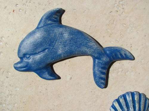 medium dolphin !made from resin!weatherproof!