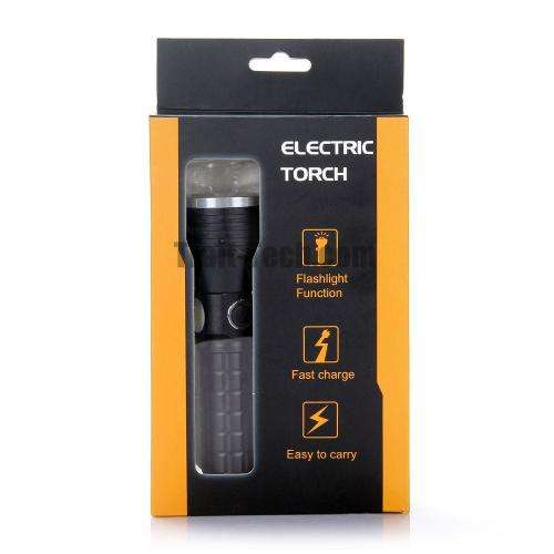 Easy to Carry Fast Charge Power + Flashlight Electric Torch