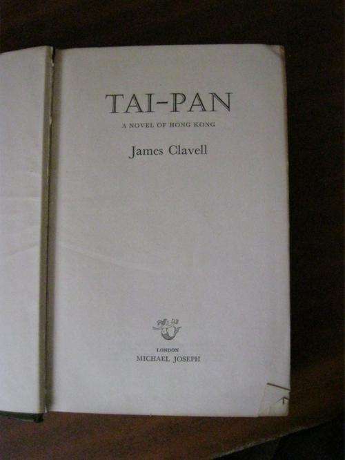 Tai-Pan - James Clavell (Hard Cover)