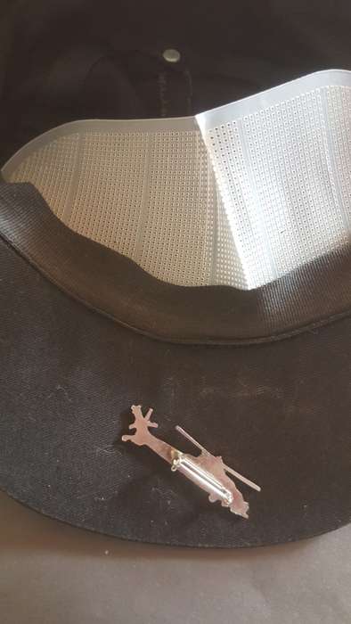 SAAF Rooivalk Pin and cap