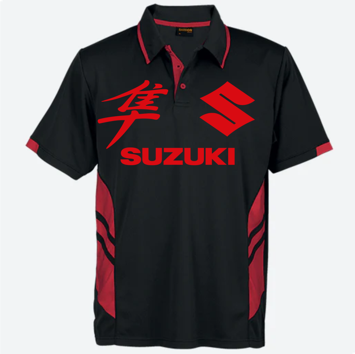 SUZUKI HAYABUSA Black & Red E-Dri shirt