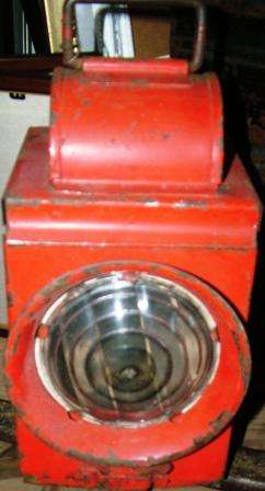 Old antique Railway Lamp