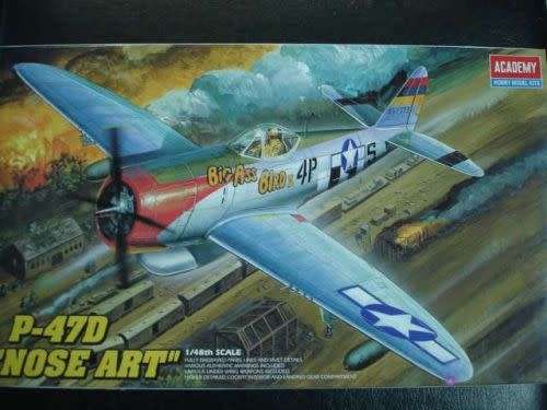 Academy Model, P-47D `Nose Art`1/48 Scale