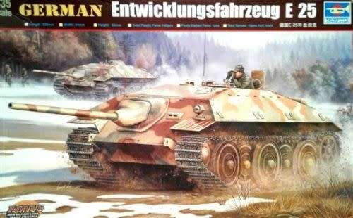 Trumpeter Model, German Entwicklungsfahrzeug E 25