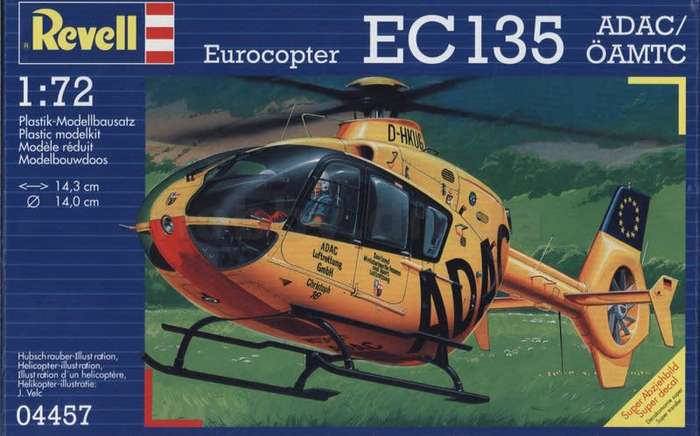 Revell Model, Eurocopter EC-135 ADAC/OAMTC REV 04457