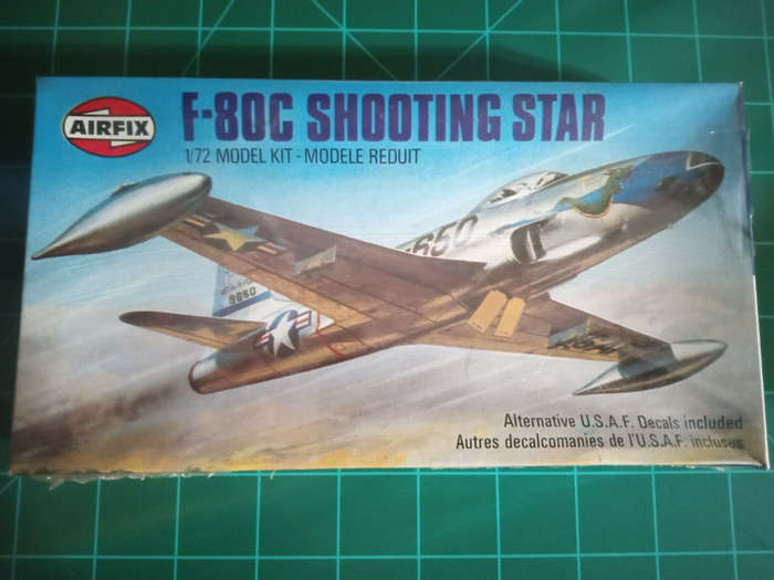 Airfix, F-80C Shooting Star 1/72 Scale