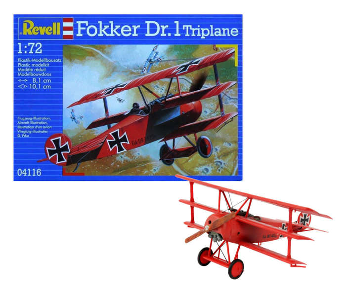 Revell,  Fokker Dr. 1 Triplane - 1/72 Scale
