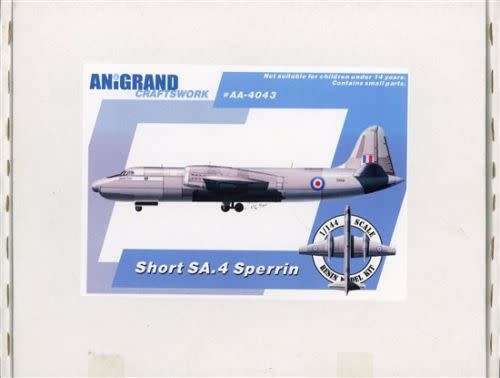 Anigrand Models, Short SA.4 Sperrin 1/144 Scale