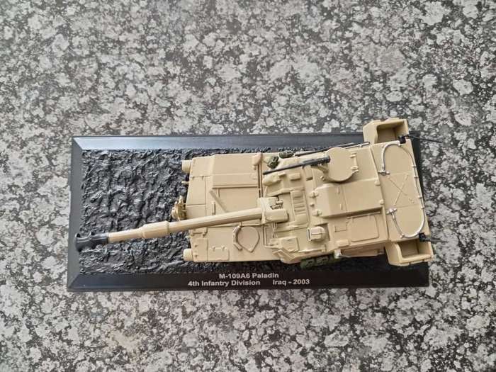 ALTAYA IXO Model, M-109A6 Paladin 4th Infantry Division Iraq - 2003  1:72,