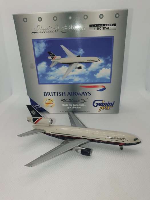 Gemini Jets, British Airways G-BEBM McDonnell Douglas DC10-30  1:400